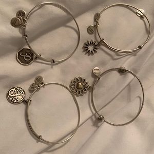 4 Alex and Ani Bracelets